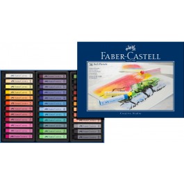 Pastelinės kreidelės Faber-Castell Goldfaber, 36 spalvos