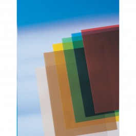 Plastikinis įrišimo viršelis Prestige, A4, 200mic, skaidrus, mėlynos spalvos