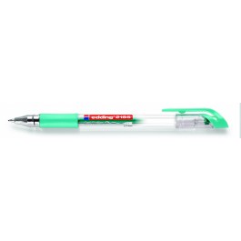 Gelinis rašiklis Edding Gel Roller 2185, 0.7mm, šviesiai žalios spalvos