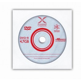 Vienkartinio įrašymo diskas Extreme DVD-R, 4,7GB, 16x, popieriniame vokelyje, 1vnt