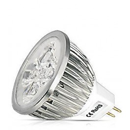 *Lemputė LED, 5.5W, MR16 (GU5.3), 12V, 45 laipsniai, šaltai balta