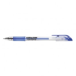 Gelinis rašiklis Edding Gel Roller 2185, 0.7mm, šviesiai mėlynos metallic spalvos