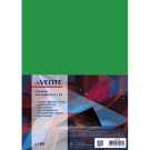Kartoninės įrišimo nugarėlės Chromo, A4, 250g, blizgios, žalios spalvos, 100vnt