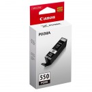 Rašalo kasetė Canon PGI-550 PGBK, juoda, 15 ml, originalas (P)