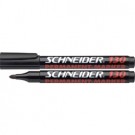 Permanentinis žymeklis Schneider Maxx 130, 1-3mm, apvaliu galiuku, juodos spalvos