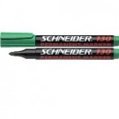 Permanentinis žymeklis Schneider Maxx 130, 1-3mm, apvaliu galiuku, žalios spalvos