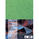Kartoninės įrišimo nugarėlės deVENTE, A4, 230g, odos imitacija, tamsiai žalios spalvos, 100vnt