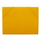 *Aplankas dokumentams HSK A4, su gumelėmis, kartoninis, geltonos spalvos