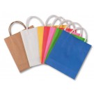 Dovanų maišelis, popierinis, 110gm, 24x12x31cm, įvairių spalvų