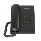 Telefonas Panasonic KX-TS500, juodos spalvos
