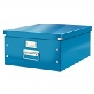 Universali dėžė Leitz Click&Store Large, 369x200x484mm, mėlynos spalvos (P)
