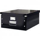 Universali dėžė Leitz Click&Store Large, 369x200x484mm, juodos spalvos (P)