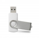 USB atmintinė USB 8GB Twister balta