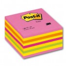 Lipnūs lapeliai Post-it, 76x76mm, 450 lapelių, geltonos ir rožinės spalvos