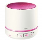 Kolonėlė bevielė Leitz Speaker Portable Mini Bluetooth WOW White/Pink(P)