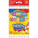 **Flomasteriai Colorino Kids, dvipusiai, 10 spalvų