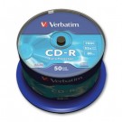 Vienkartinio įrašymo diskai Verbatim CD-R, 700MB, 52x, Extra Protection, 50vnt. ´tortas´